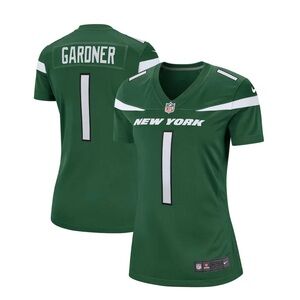 NFL Ahmad Sauce Gardner 1 New York Jets Women’s Game Jersey In Gotham Green